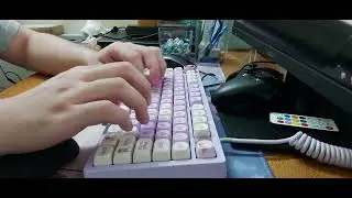 LEOBOG Hi75 Sound Test | Vertex v1 Switches | MOA Keycaps