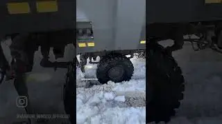 53&rdquo; Michelins #monstertruck #overland #snowwheeling #offroad
