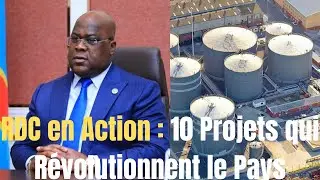 RDC en Action : 10 Projets qui R&eacute;volutionnent le Pays #construction #congo