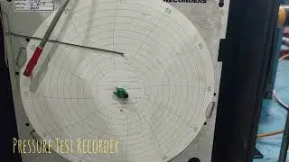 Pressure Test | Pressure Chart Recorded #inspection #drilling #rig #drillingwell