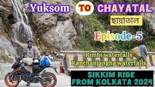 Yuksom to Chayatal(ছায়াতাল)।। Episode -5 of sikkim ride from Kolkata।।#bengalimotovlog  #sikkimride