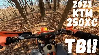 Test riding the 2023 KTM 250XC Crow Canyon (THIS BIKE DOES IT ALL)