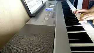 Time flow. Мелодия на фортепиано. Yamaha DGX 640