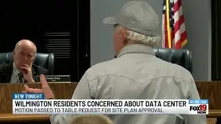 Wilmington residents concerned about data center
