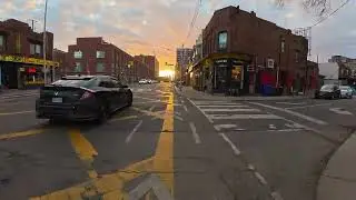 Hyperlapse along the bloor street- Toronto Cycle path