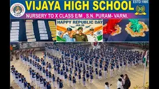 Republic Day Celebration at Vijaya High School |Students presented cultural programs with confidence