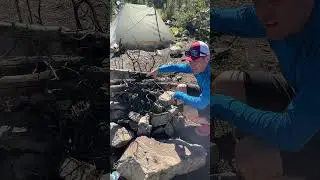 I Can&rsquo;t Believe We Found This at a Backcountry Campsite! #shorts