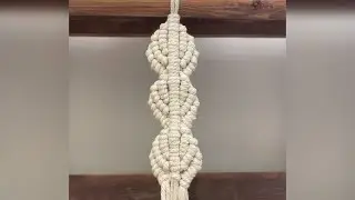 Macrame Leaf Chain Pattern