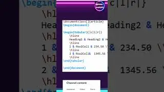 Learn LaTex #coding #businessintelligence
