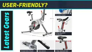 Sunny Health & Fitness Prime SF-B122061: Самый умный велотренажер для дома!