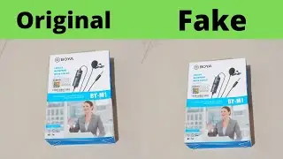 How to check original vs fake boya M1 mic | in Hindi