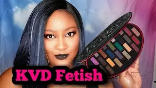 Kat Von D Fetish Eyeshadow Palette Review And Tutorial 💋