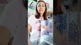 Forrando caja navideña 