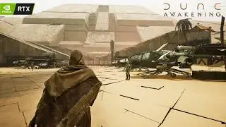 [4K] Exploring Arrakeen in Dune Awakening | Raytracing & DLSS 4 | ASMR & Ambience