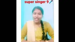 super singer9 vinotha🎤support panuga frds