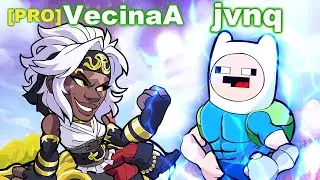 JVNQ após treinamento intensivo com o Vecina | Brawlhalla