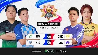 🔴REBROADCAST | MPL PH S13 | ENGLISH-Week2 Day 1