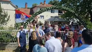 Изађи мала, изађи мала, изађи бар на час...11.08.2024. Свадба, Крстијан и Јадранка.