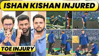 ISHAN KISHAN TOE INJURY, JASPRIT BUMRAH'S LETHAL YORKER HITS ISHAN. INDIA WITHOUT OPENERS
