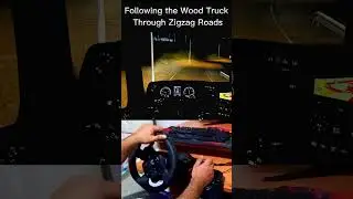 Following the Wood Truck Through Zigzag Roads | ETS2#ets2 #zigzagroad #trucksimulator #ets2moments