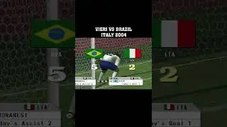 Vieri vs Brazil | Italy 2004