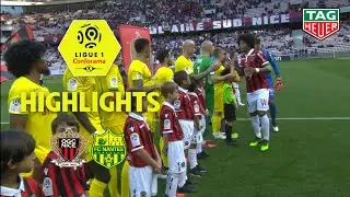 OGC Nice - FC Nantes ( 1-1 ) - Highlights - (OGCN - FCN) / 2018-19