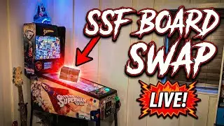 SSF Board Swap LIVE on the AtGames Legends Pinball 4KP | Step-By-Step Fix + Test!