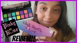 Pinky Rose Bright Lights Palette | Unboxing & Review