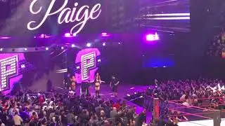 Paige, Sonya Deville, and Mandy Rose Absolution Raw 25 Entrance 1-22-18