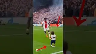Baby Runs Onto Football Field 👶⚽ Best Goal Celebration Ever