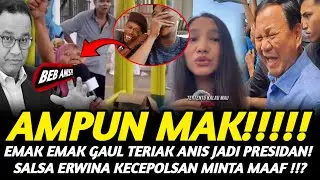 BIKIN NGAKAK! IBU KRUDUNG PINK TERIAK NAMA ANIS JADI PRESIDEN, SALSA ERWINA KECEPLOSAN MINTA MAAF ?