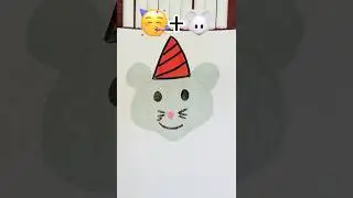 Satisfying art🥳🐭 #drawing #hobbysoul #trending #art #minisatisfying #painting #emoji #topnews