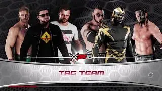 WWE 2K18 Walkman,CM Punk,Mcgregor VS Goldust,Konnor,Viktor Elimination Tag Match