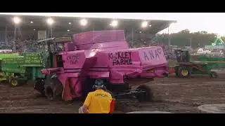 Guernsey county Fair combine and school bus derby 9-10-25 combine heat 2