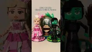 LEGO wicked Elphaba & Glinda Figures