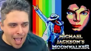 Velberan Joga MICHAEL JACKSON's MOONWALKER do Master System At&eacute; o Fim!