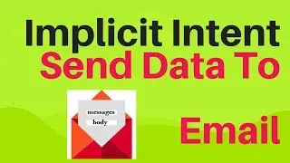 how to send data from android activity to email using intent