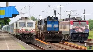 [7 in 1] 130 Kmph & 110 Kmph Trains Back to Back | Full Speed