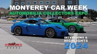 Monterey Car Week 2024 Automobilia Collectors Expo | Greg Stanley Car Podcast Talks Ferrari 250 GTO