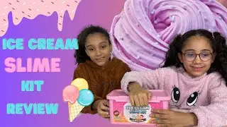 Ice Cream Slime Kit Review!