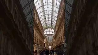 Galleria Vittorio Emanuele II, Milan #Italy #Travel #Shorts #Milan