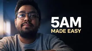 How I Wake Up at 5 AM Without Hating My Life (No Willpower Needed)