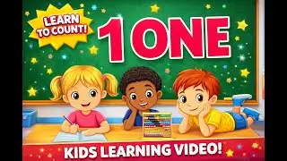 Learn Number Names & Spellings | Numbers 1 to 20 for Kids | Fun Learning for 3 Year Olds