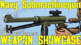 Fallout 4: Navy Submachinegun (Swedish K Carl Gustaf M45) - Weapon Mod Showcase