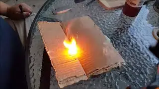The Harbor freight Magnesium block and fire striker