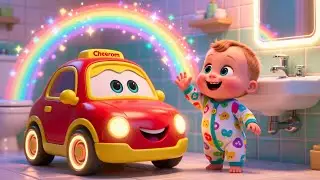 Brushtime Wroom Fun!! 🪥🚗 | Fun Kids Song | Playful Nursery Rhyme