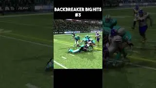 Backbreaker Big Hits #backbreaker #backbreakerfootball #shorts