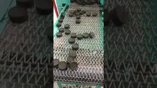 Cube shape Shisha charcoal powder briquette making machine