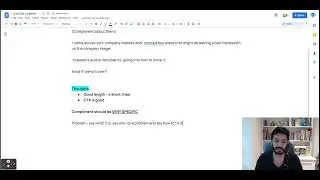 Cold DM Analysis For LinkedIn