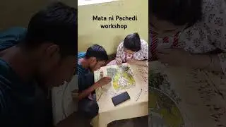 Mata ni Pachedi workshop #matanipachedi #handmade #naturalcolour #aonechitara #matanipachediworkshop